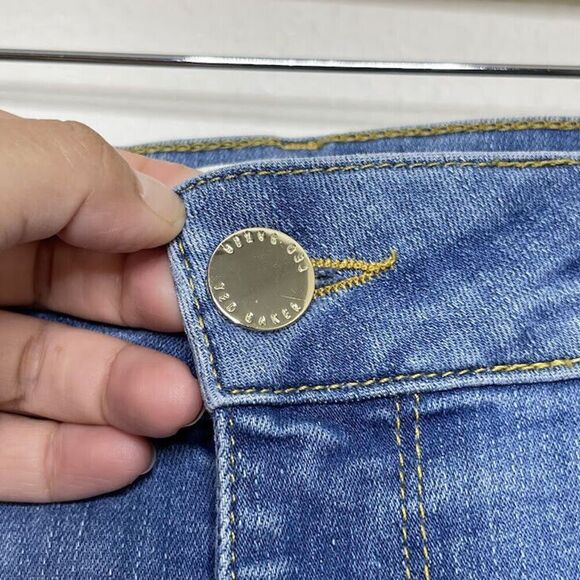 Ted Baker London Jeans Size 30 Ankle Skinny Denim Starel Light Wash Stretch - Picture 6 of 16